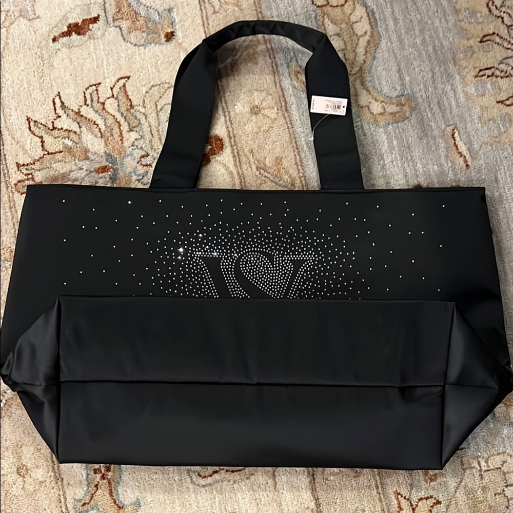 Victoria’s Secret Elegant Black Tote Bag